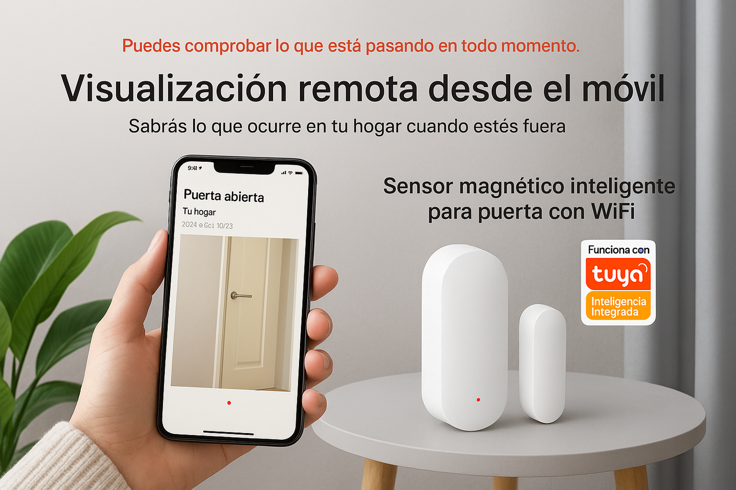 Sensor de Puerta WIFI 6.0